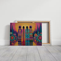 Sacred Garden Sings Through Stained Glass