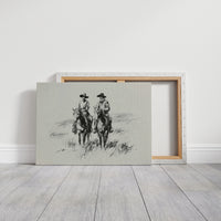 Two Riders Beneath Open Skies