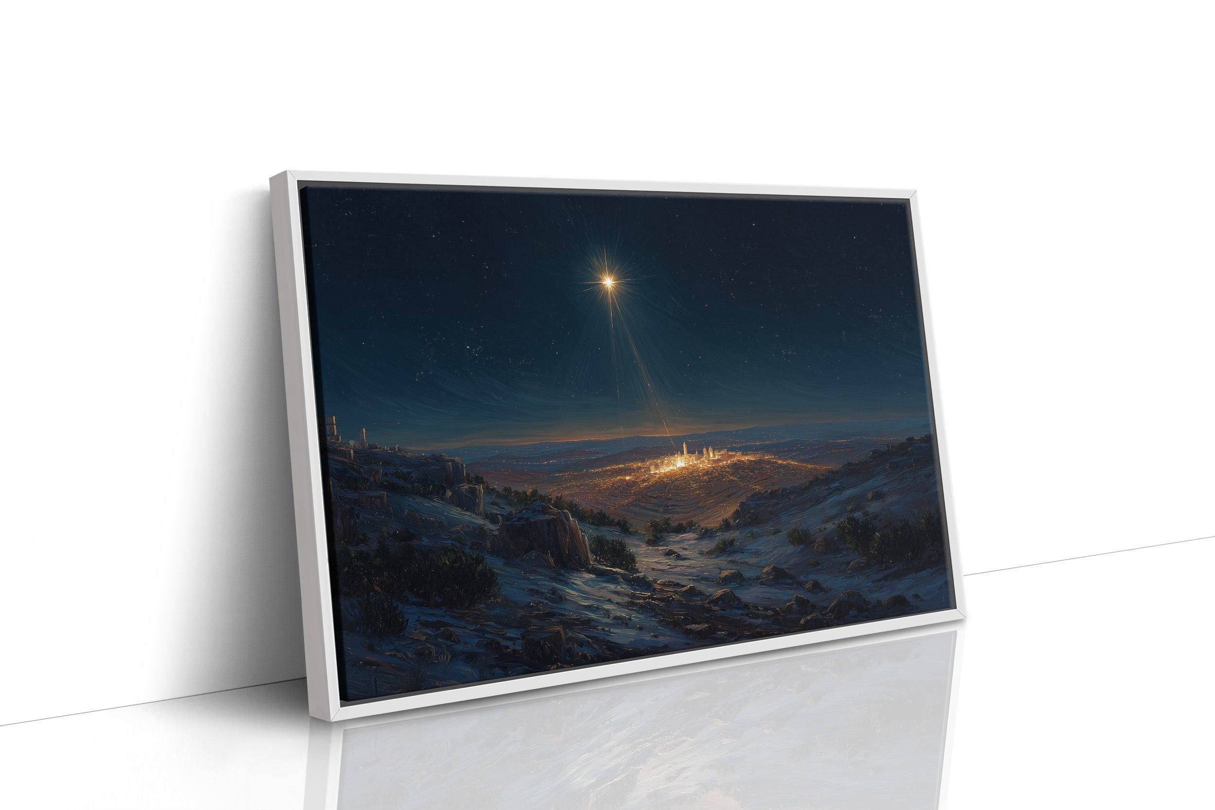 Distant City Under Celestial Guide