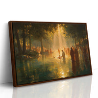 Sacred Waters Bathed In Light