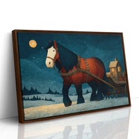 The Cart Horse's Moonlit Walk