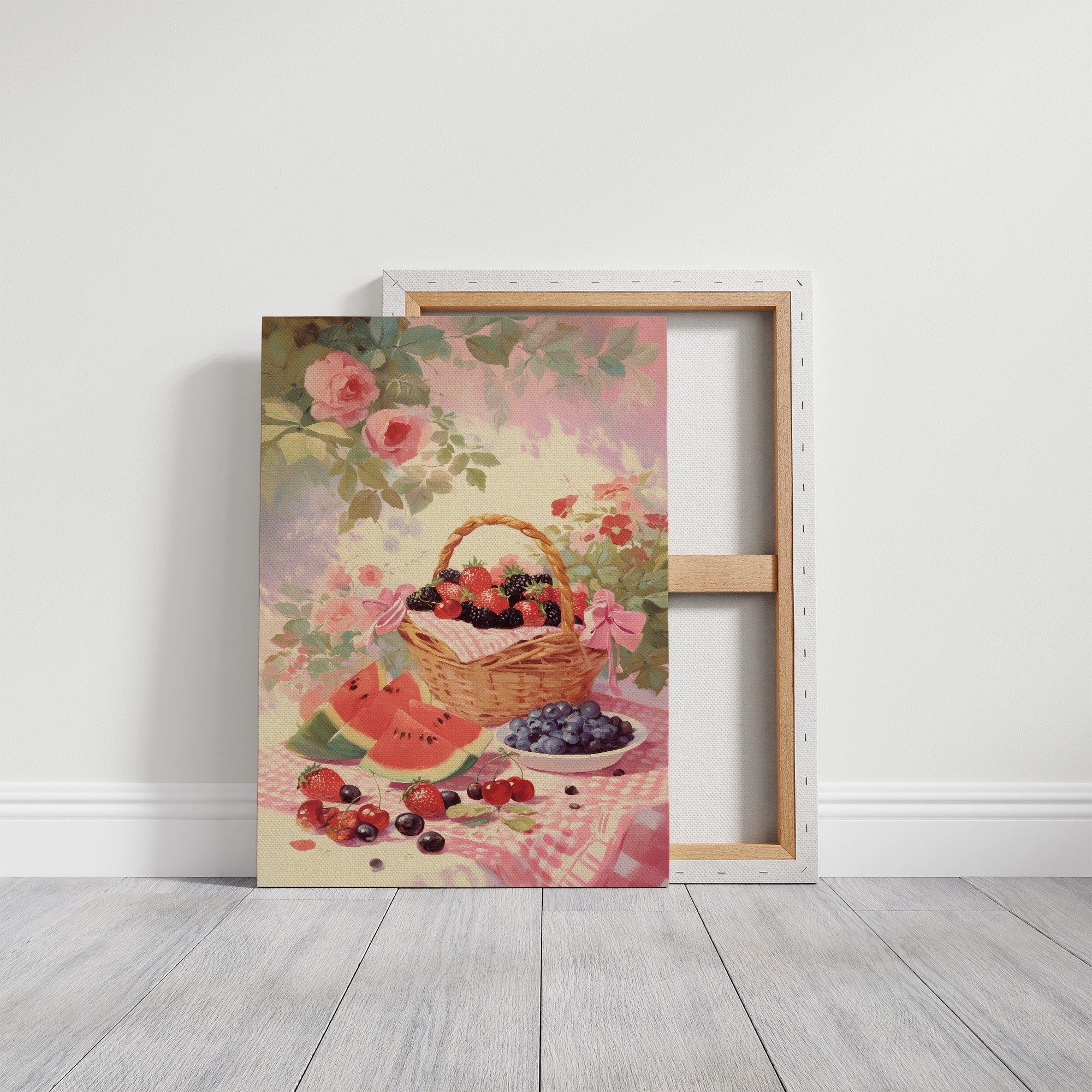 Summer Picnics On Gingham Days