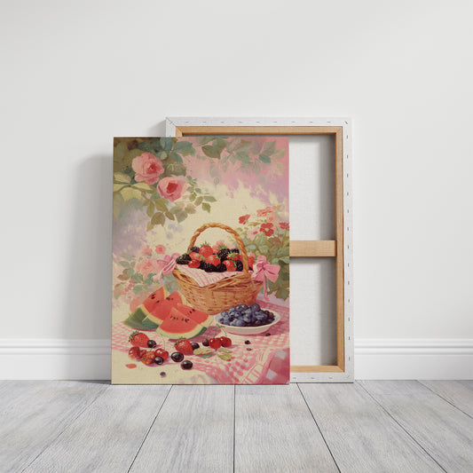 Summer Picnics On Gingham Days