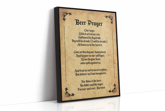 A Tavern Toast in Old Script