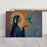 Sacred Dance Of Hummingbird Light