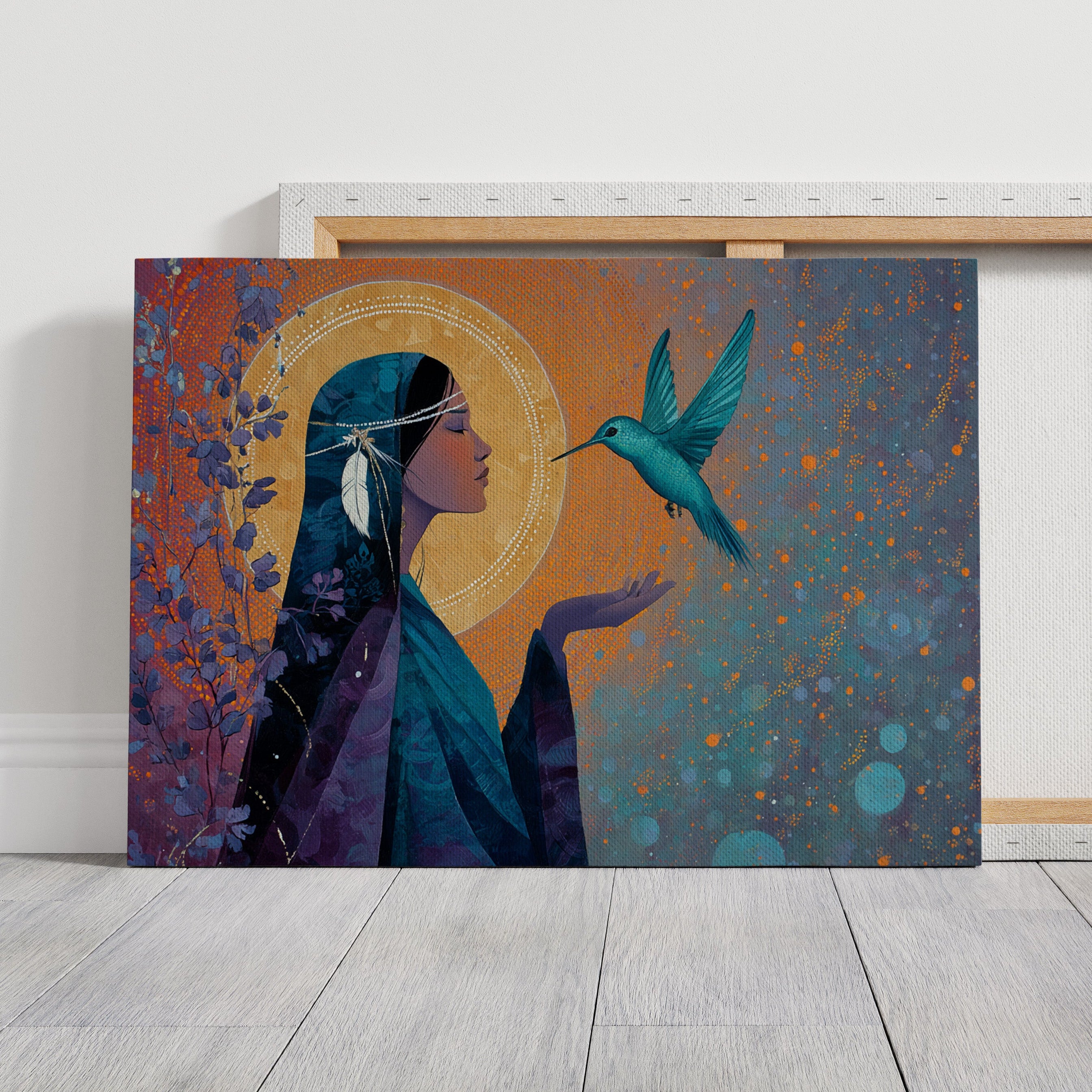 Sacred Dance Of Hummingbird Light