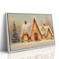 Gingerbread Cottages Share Winter Magic