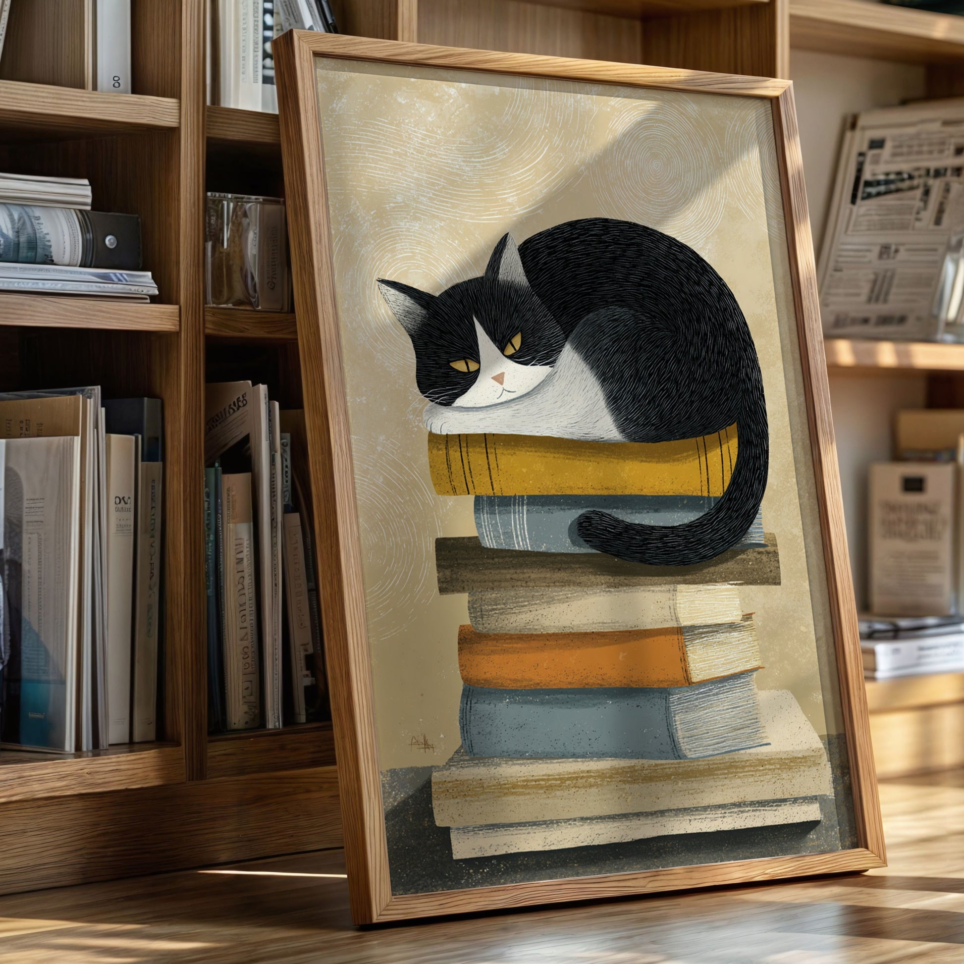 Nestled Among Stacks of Stories