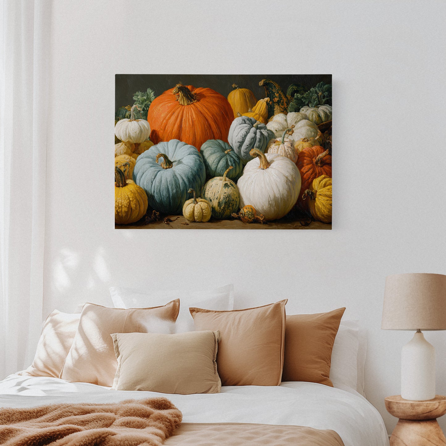 Harvest Harmony in Colorful Abundance