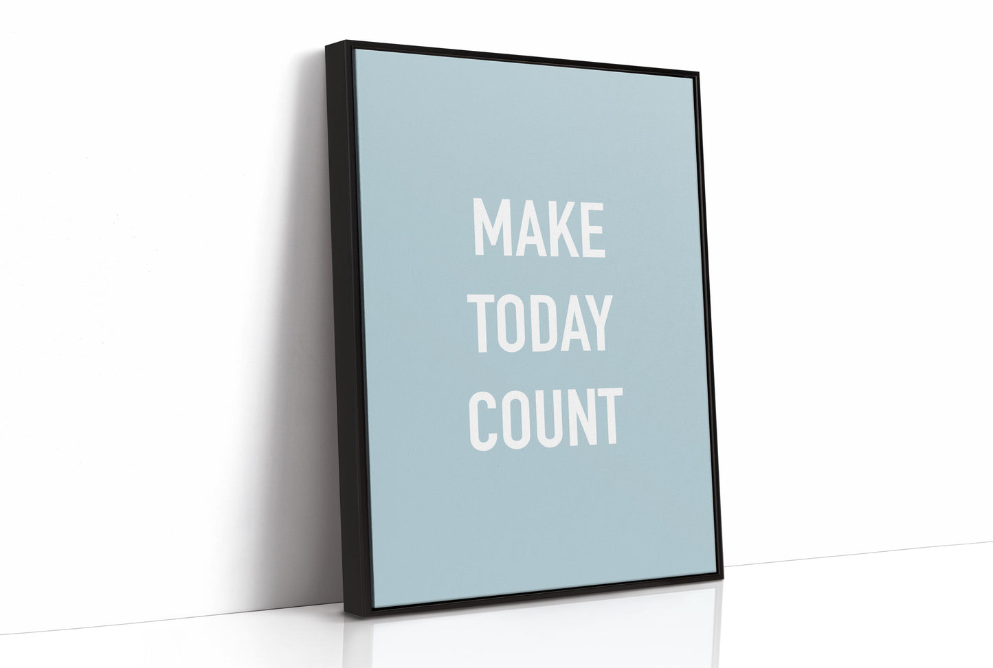 Make Today Count Minimalist Quote Print