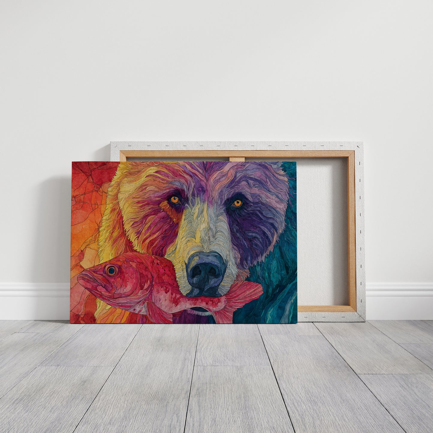 Rainbow Bear Meets Crimson Catch