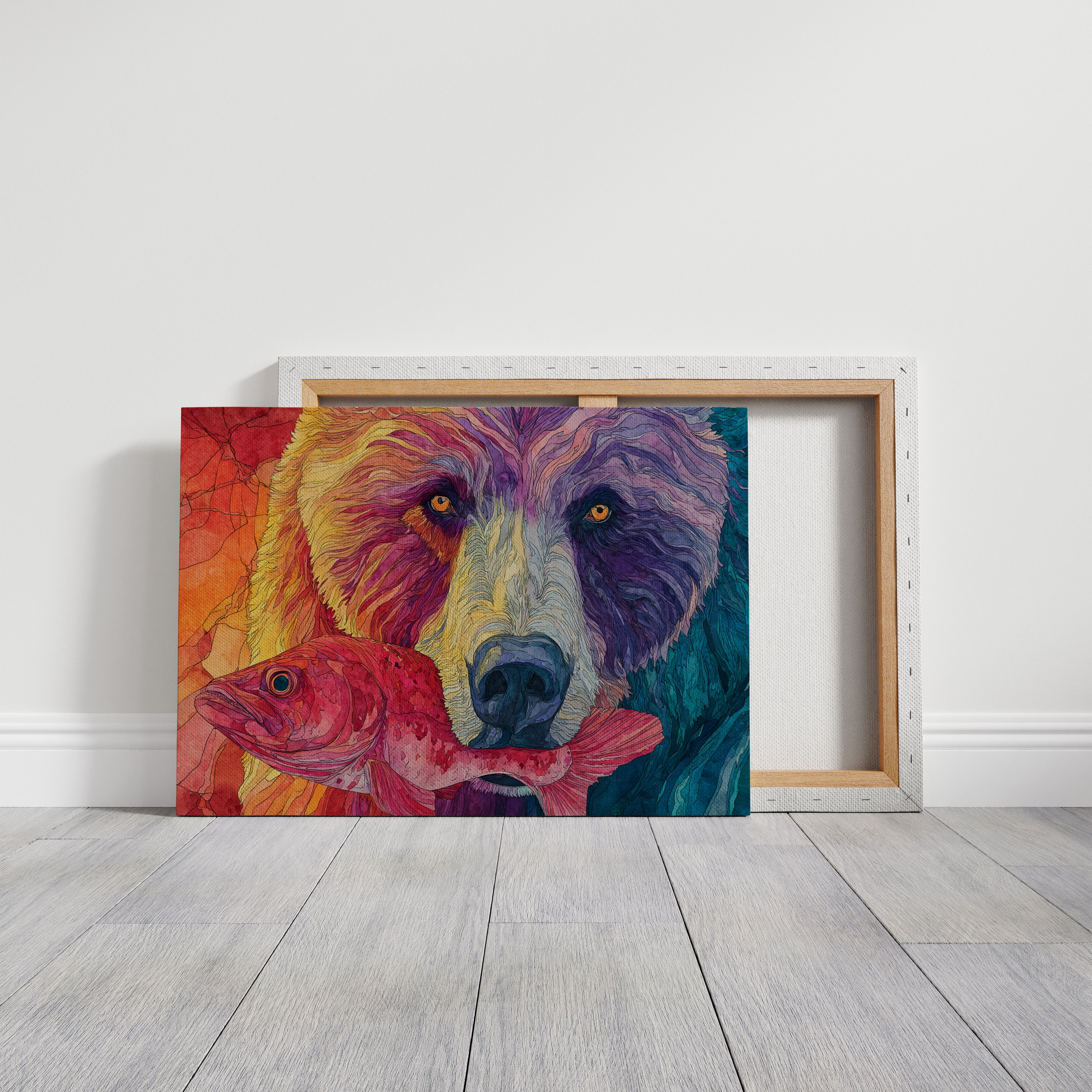 Rainbow Bear Meets Crimson Catch