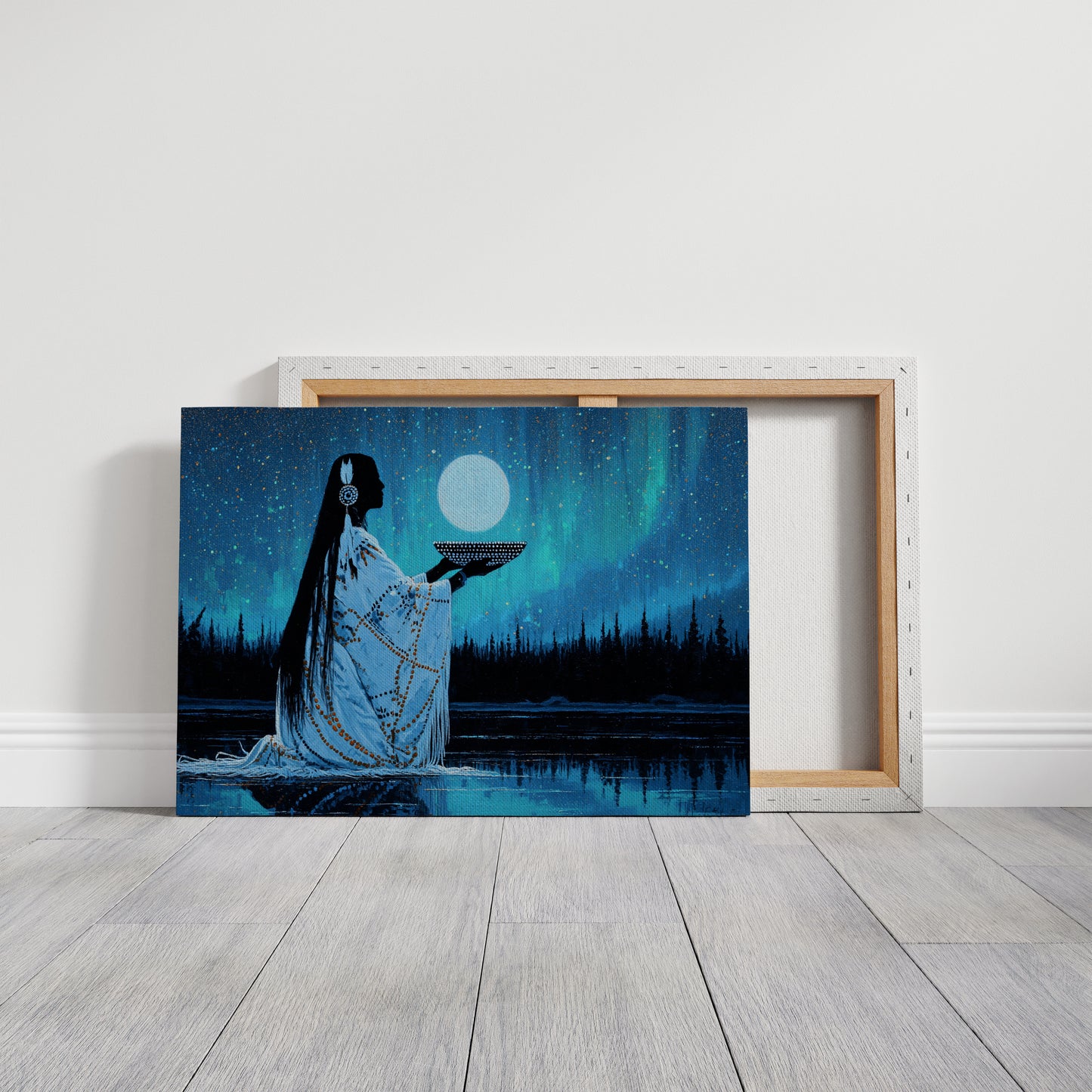 Sacred Waters Hold The Moon