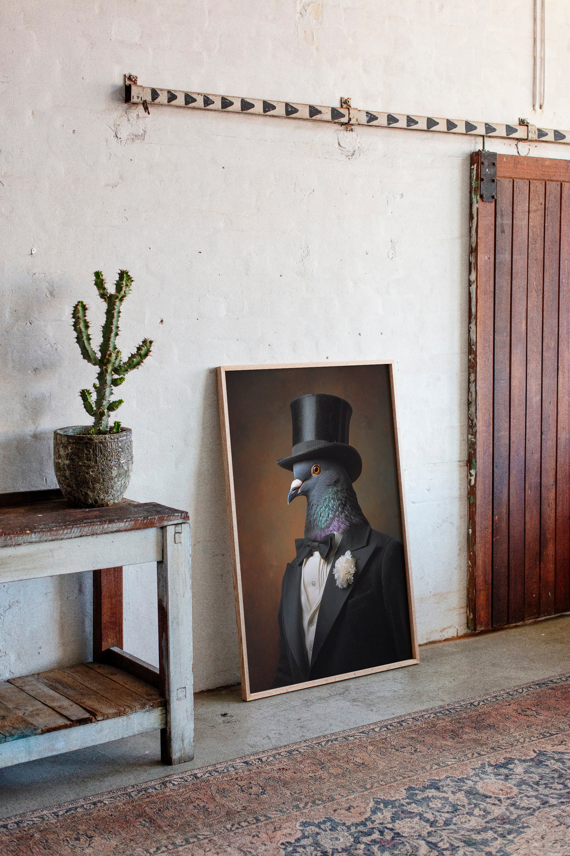 Dapper Feathers and Timeless Elegance