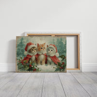 Holiday Kittens Share Winter Magic