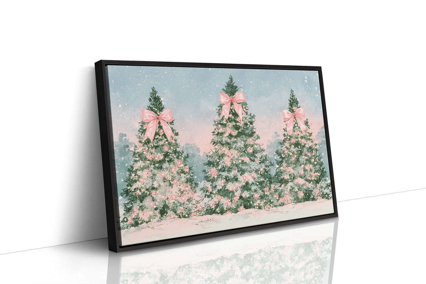 Pink Bow Christmas