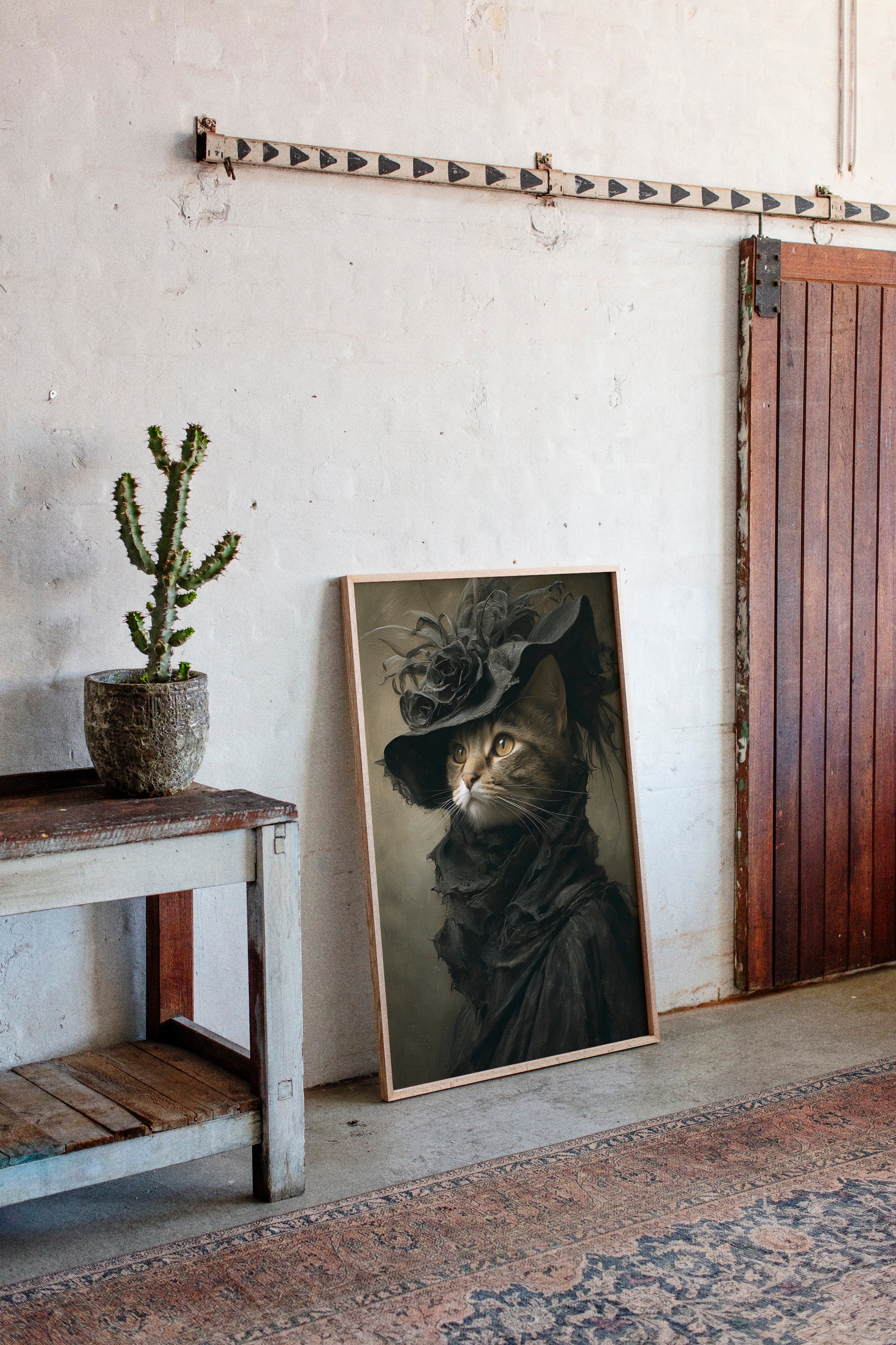 A Cat's Elegance Unveiled