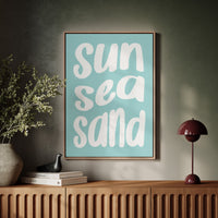 Beach Words Paint Summer Stories