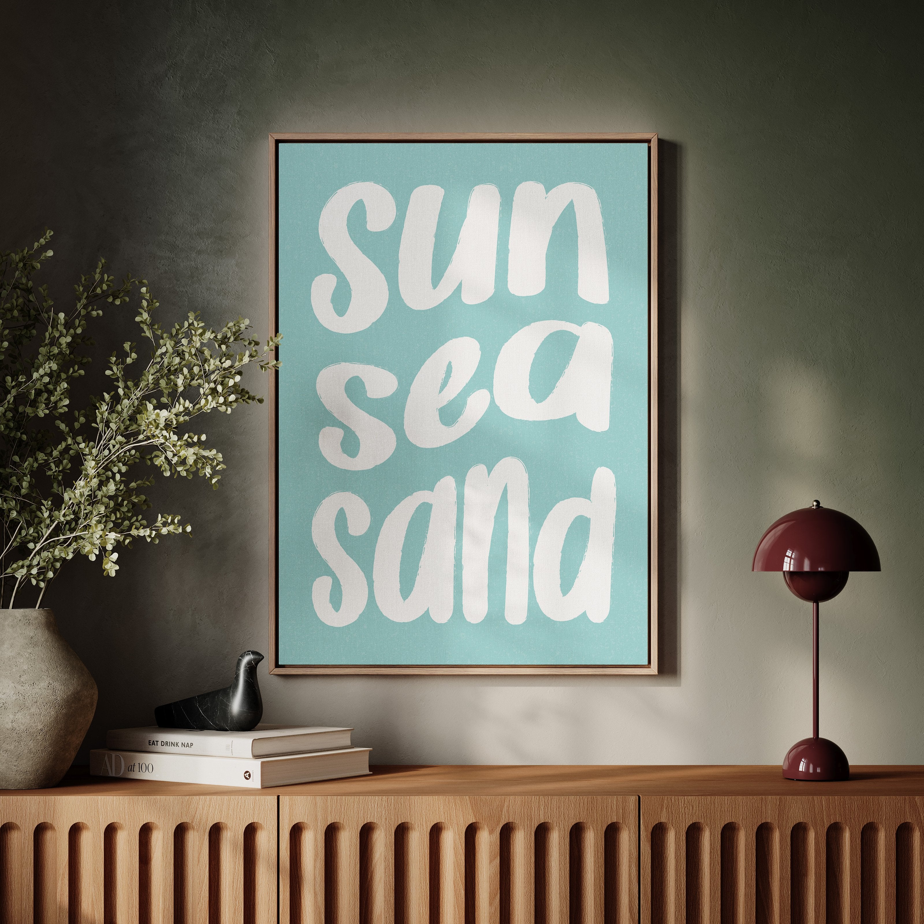 Beach Words Paint Summer Stories