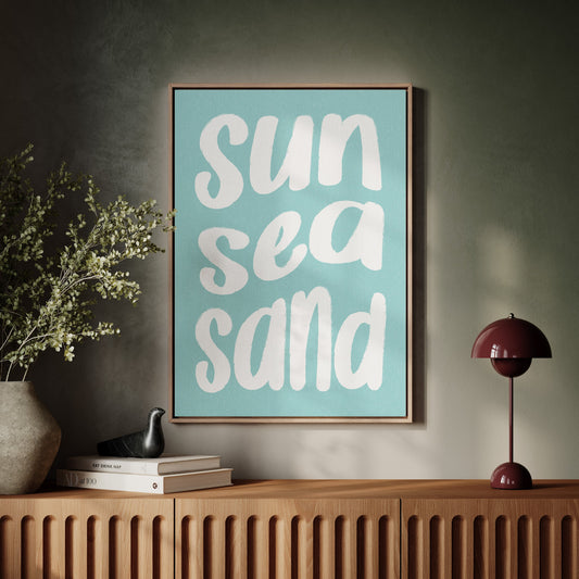 Beach Words Paint Summer Stories