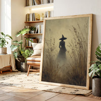 A Figure Beneath the Mist