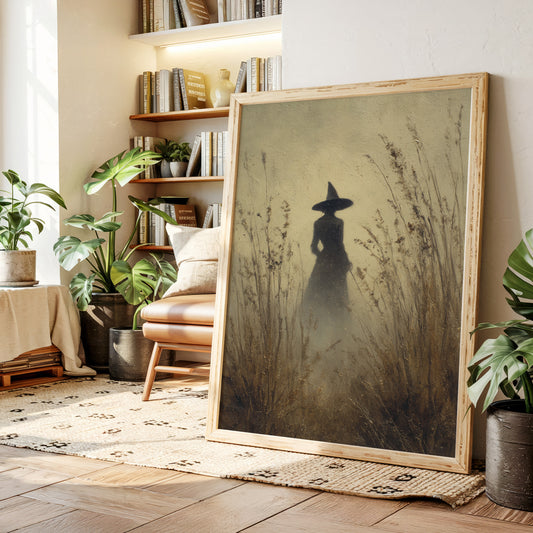 A Figure Beneath the Mist