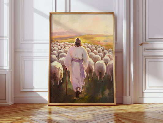 The Shepherd Leads at Dawn