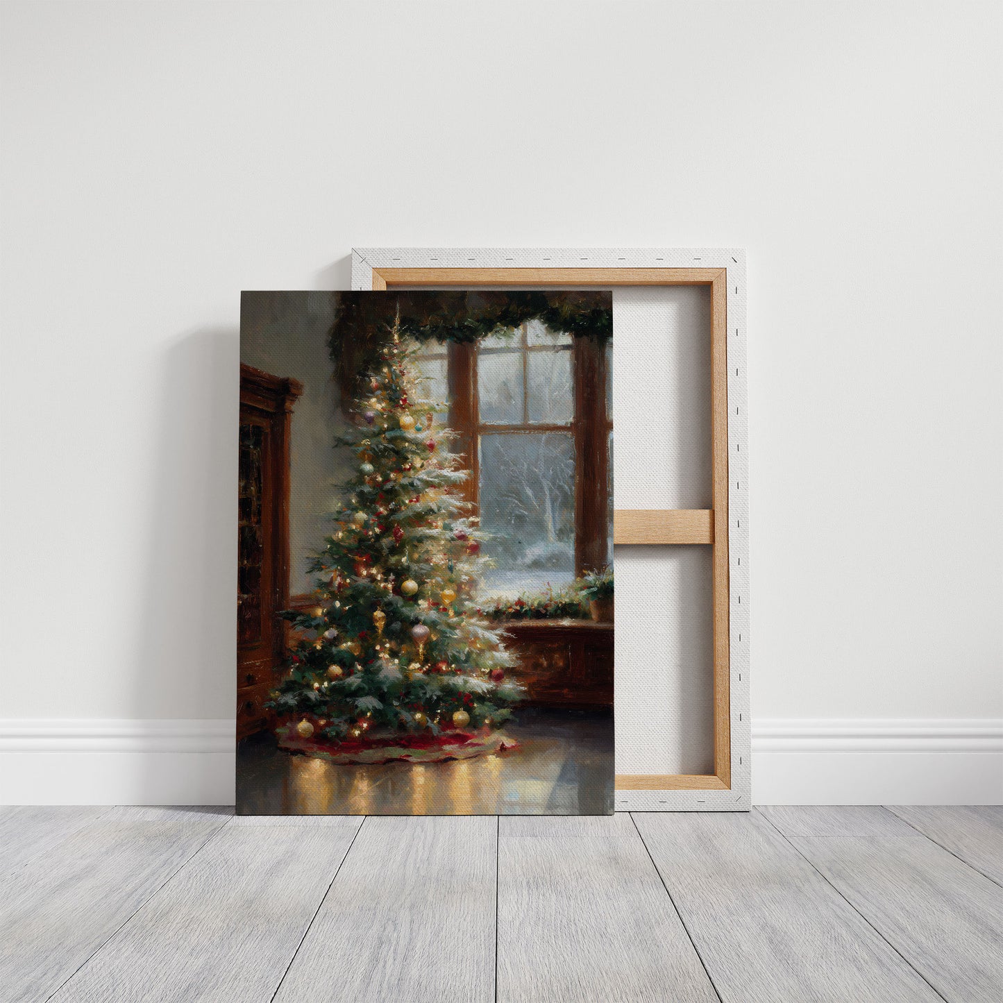 December Stories Through Window Light