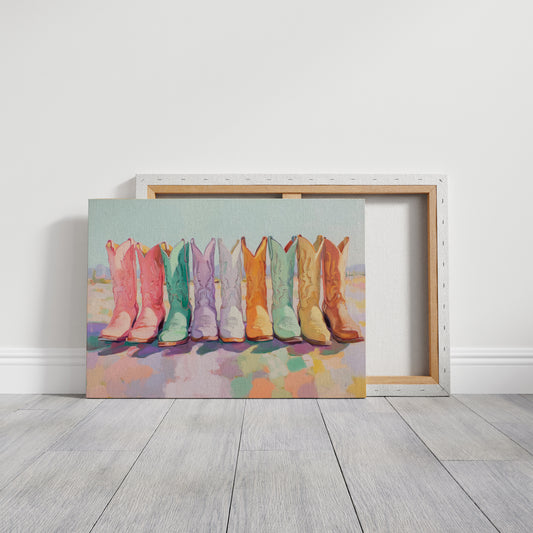 A Line of Colorful Journeys