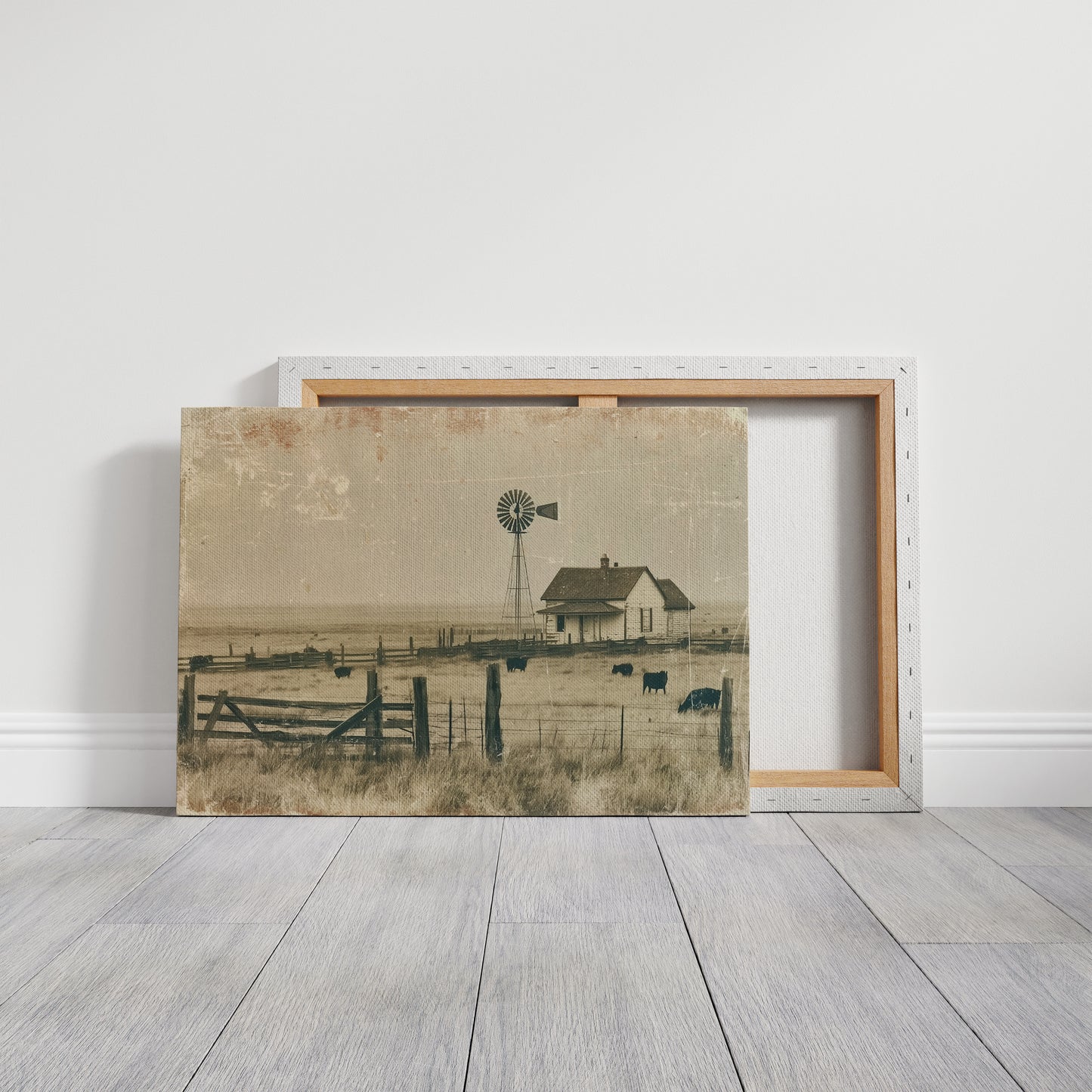 Faded Homestead Morning