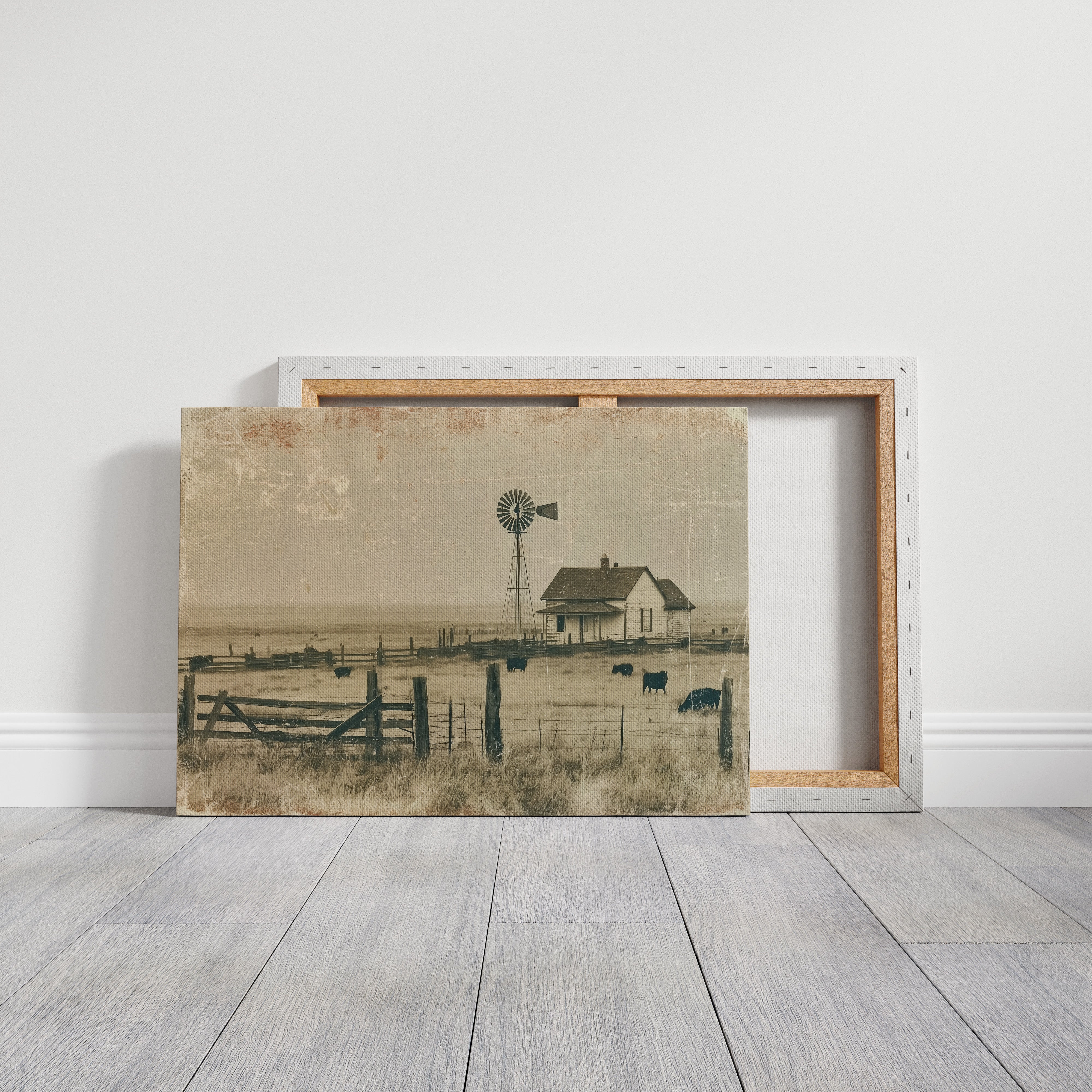 Faded Homestead Morning