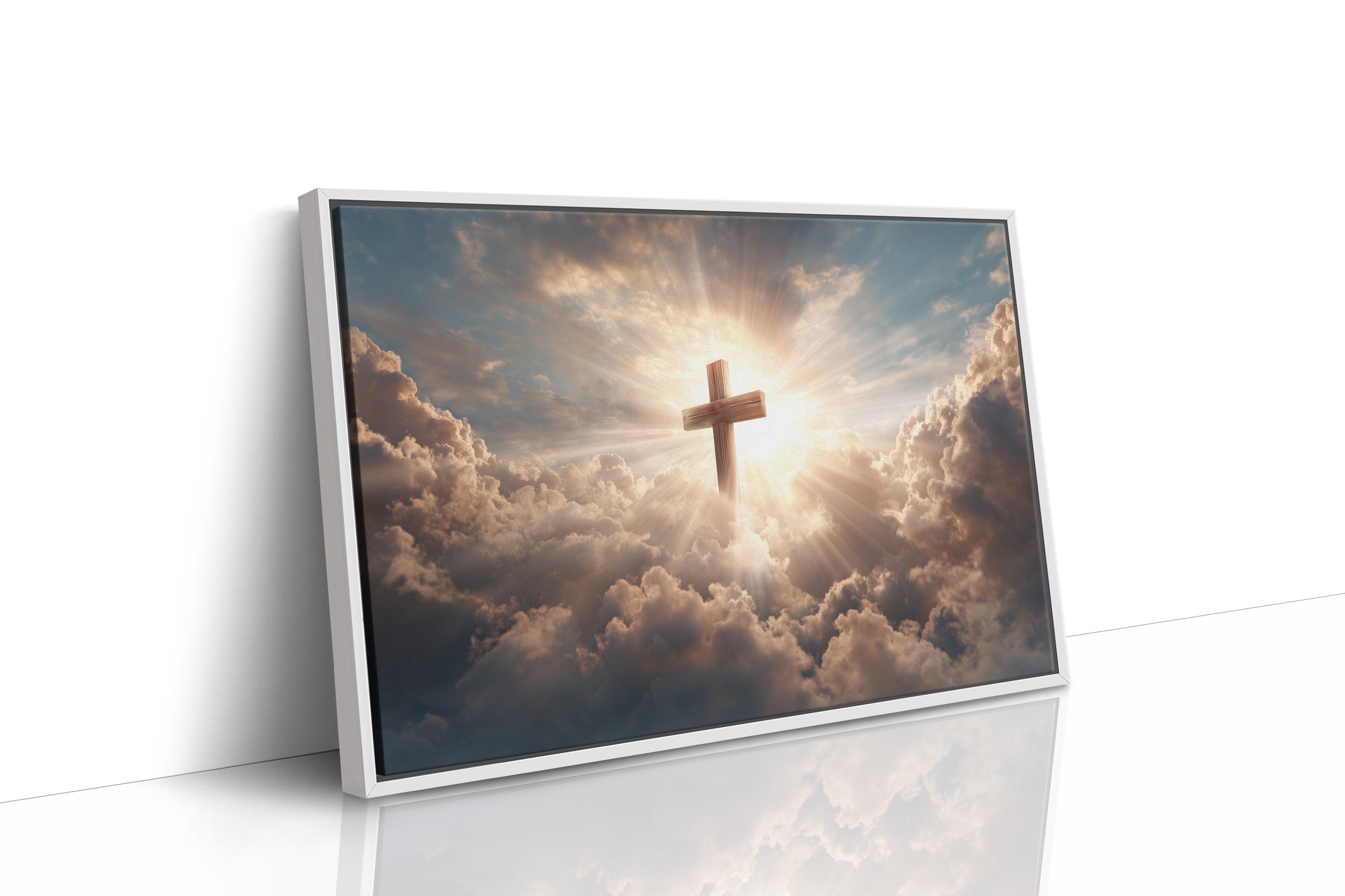 Divine Radiance Beyond Mortal Clouds