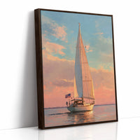 Coral Skies Meet Sailor's Freedom