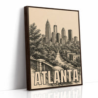 Atlanta, Tree-Lined Skyline