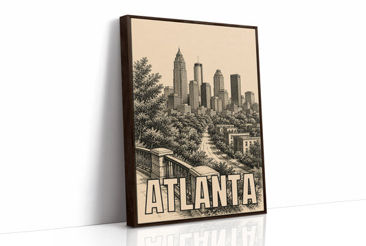 Atlanta, Tree-Lined Skyline