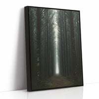 Endless Pine Corridor Of Light