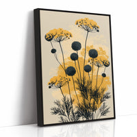 Yarrow and Allium in Gold