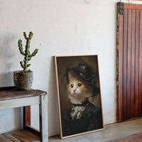 A Feline's Timeless Elegance