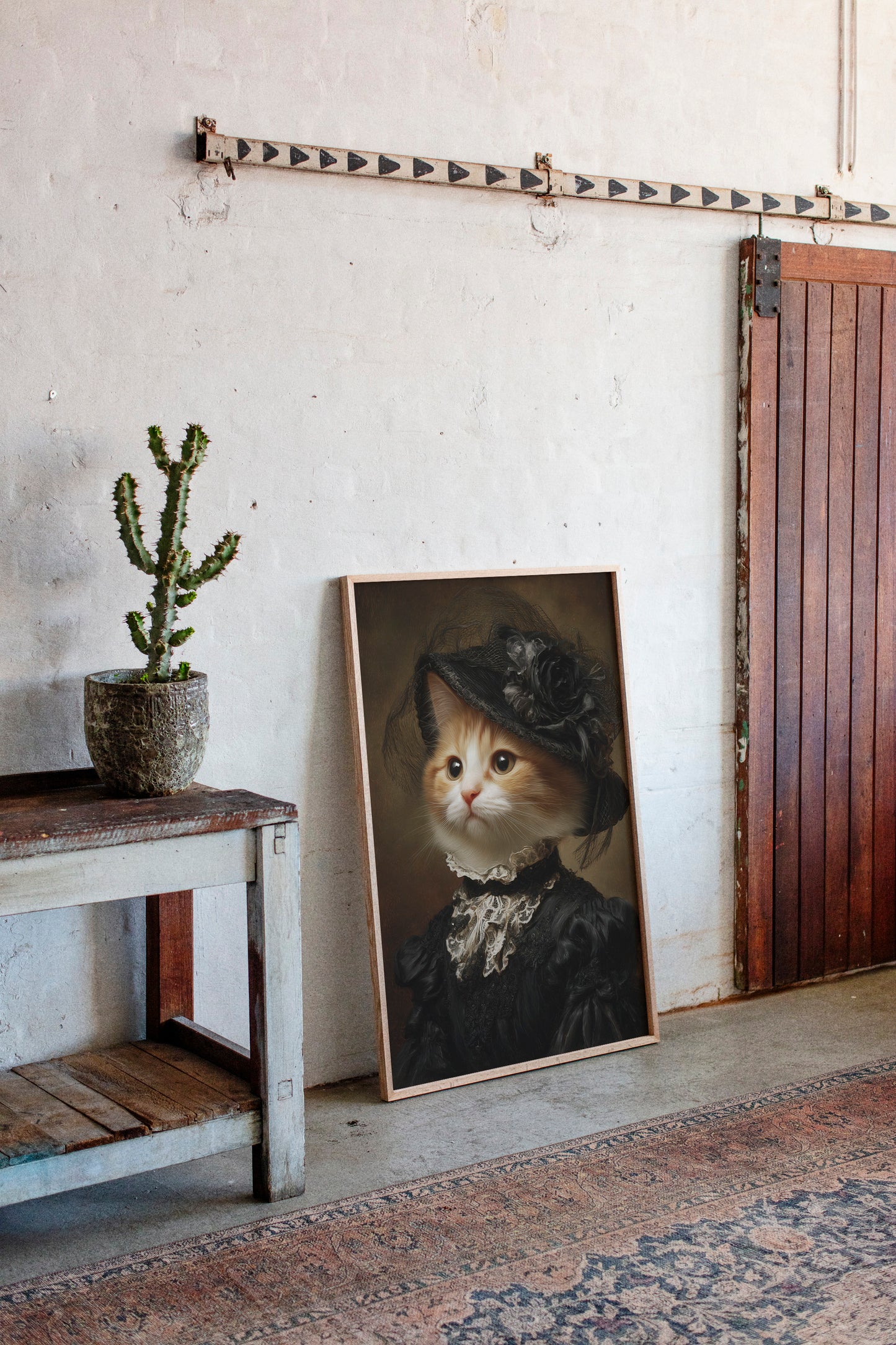 A Feline's Timeless Elegance