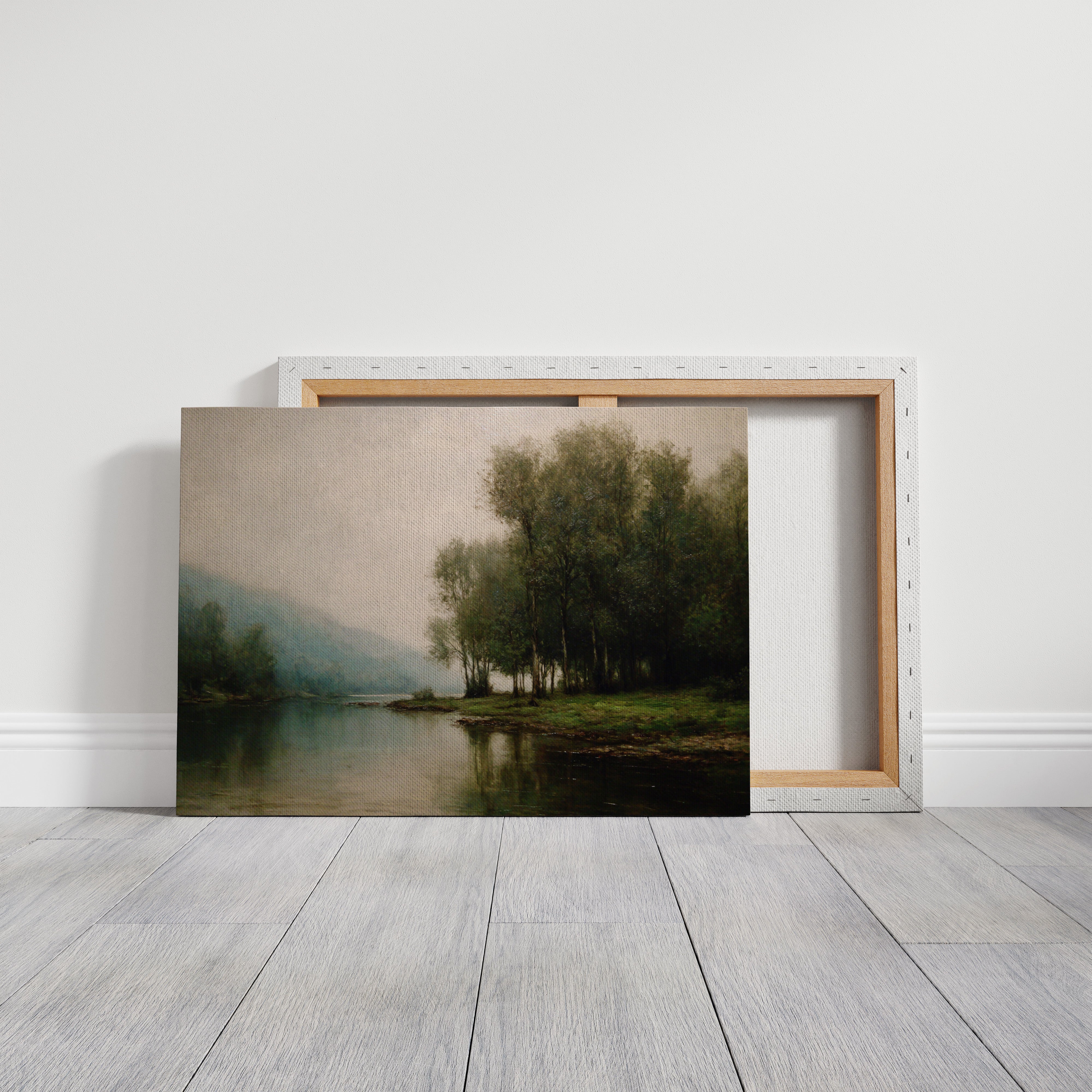 Mist Softens The River's Edge