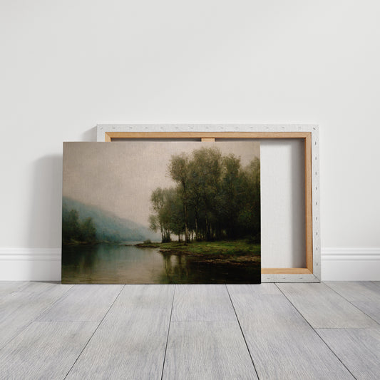 Mist Softens The River's Edge