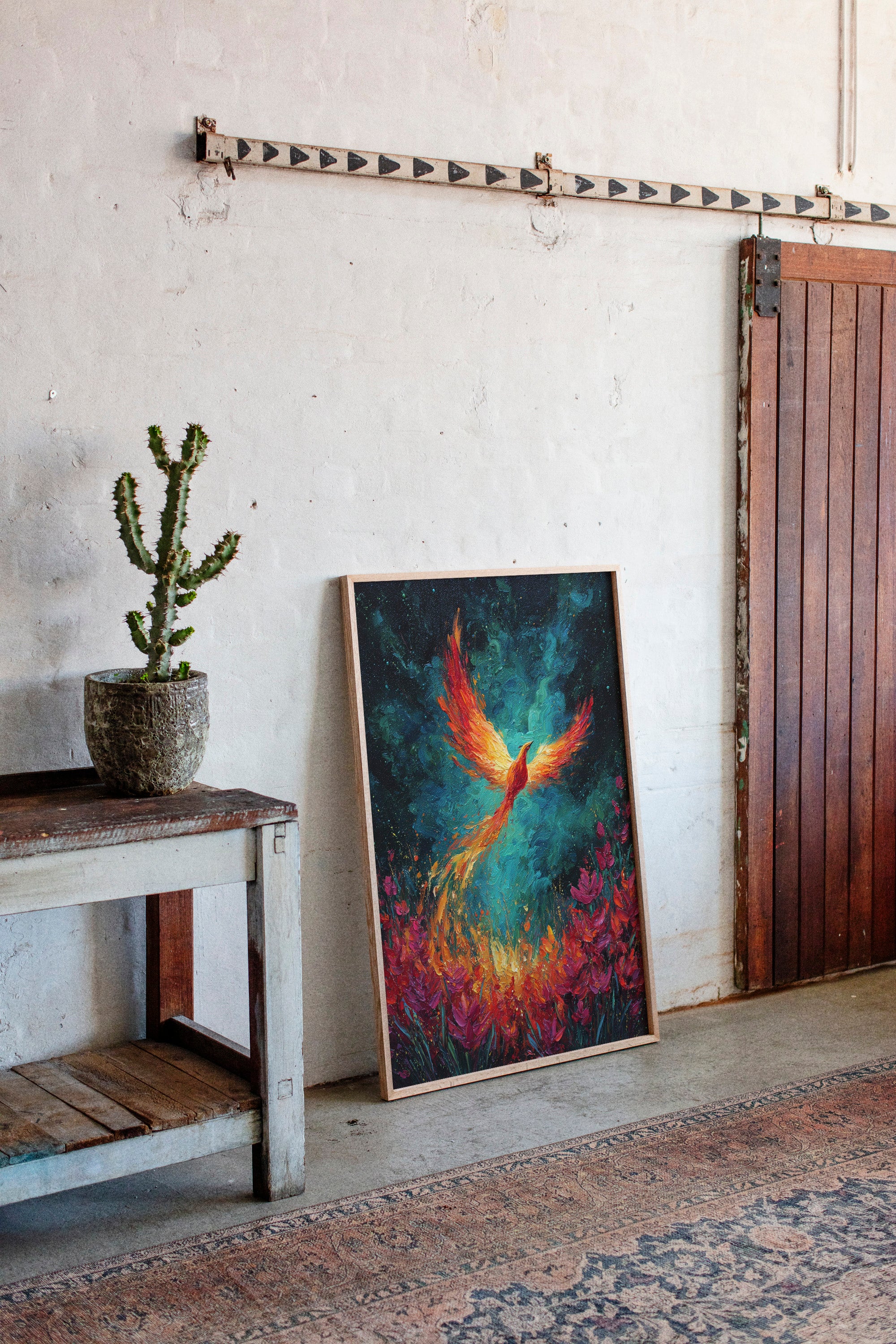 Embers Lifted by a Phoenix