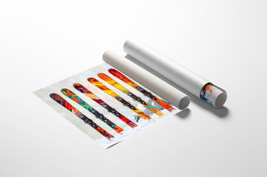 Mountain Colors Line Fresh Snow