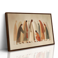 Figures Gather In Quiet Communion