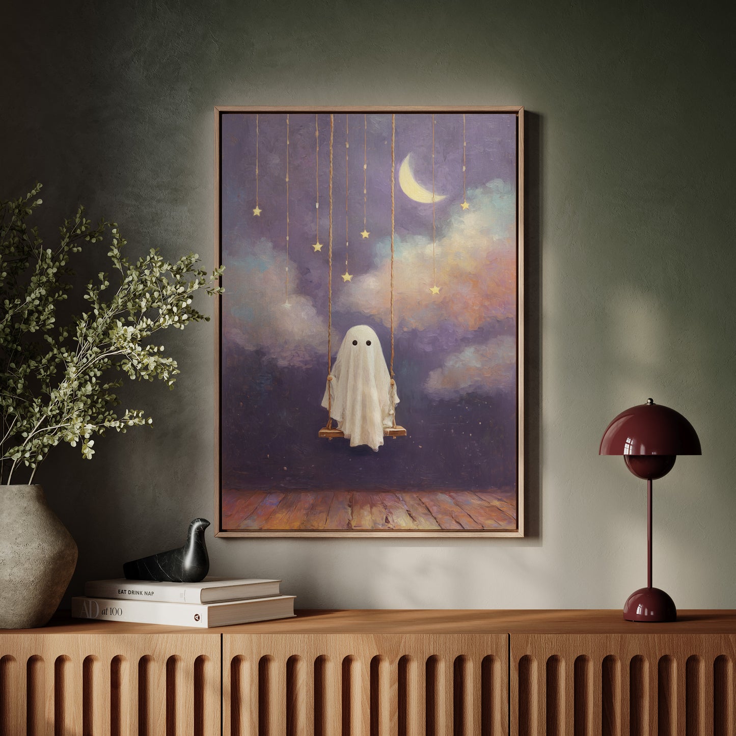 Swinging Through Celestial Whimsy