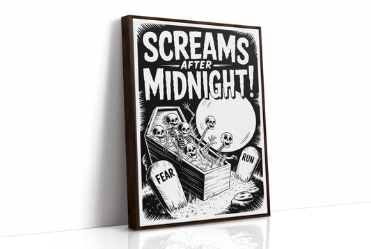 Moonlit Graveyard Awakens Ancient Bones