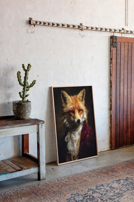 Elegance of the Enigmatic Fox