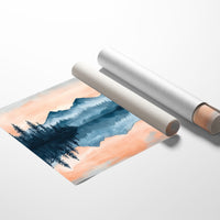 Dawn Mirrors Mountain's Ancient Song