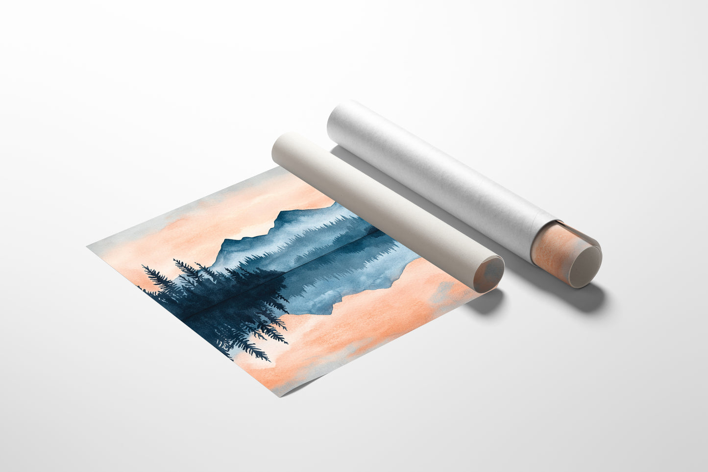 Dawn Mirrors Mountain's Ancient Song