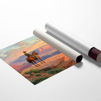 Red Rock Tales At Sunset's Edge